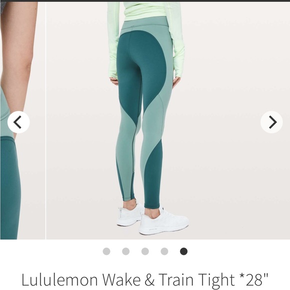 Lululemon Wake and Train 28” size 6 - Picture 2 of 7